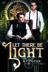 Cover of Let There Be Light: two men, one seated, one standing protectively near him