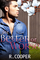 for better or worse cover: a casually dressed young man standing beneath a magnolia tree
